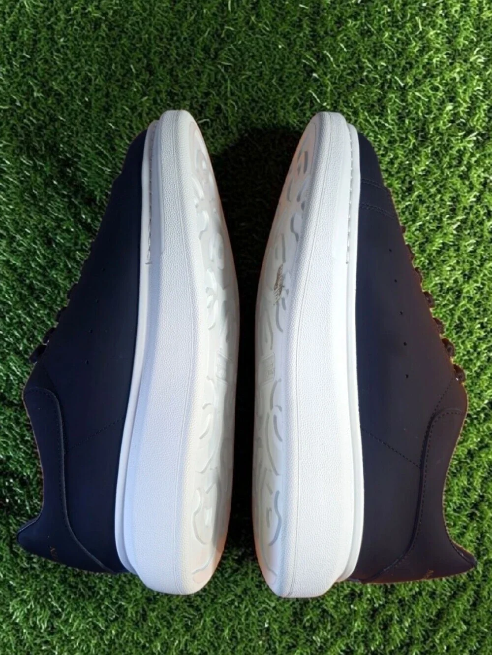 Alexander McQueen Oversized Black White Sole Size 11 No Box
